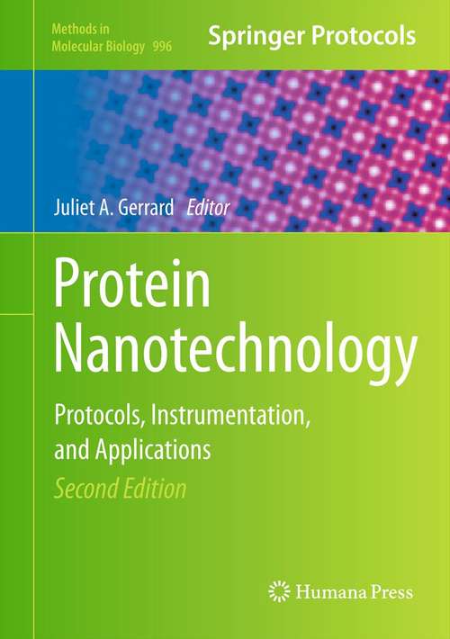 Book cover of Protein Nanotechnology