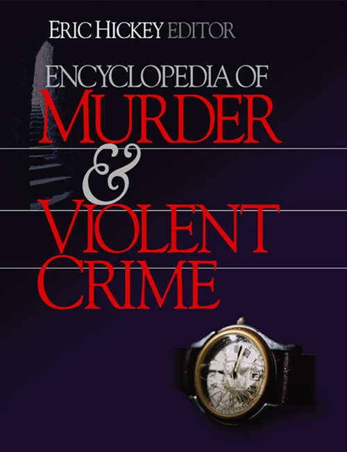 Book cover of Encyclopedia of Murder and Violent Crime