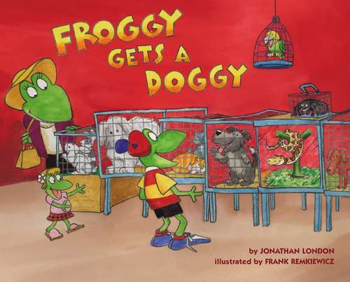 Book cover of Froggy Gets a Doggy