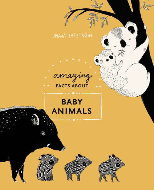 Book cover of Amazing Facts About Baby Animals: An Illustrated Compendium