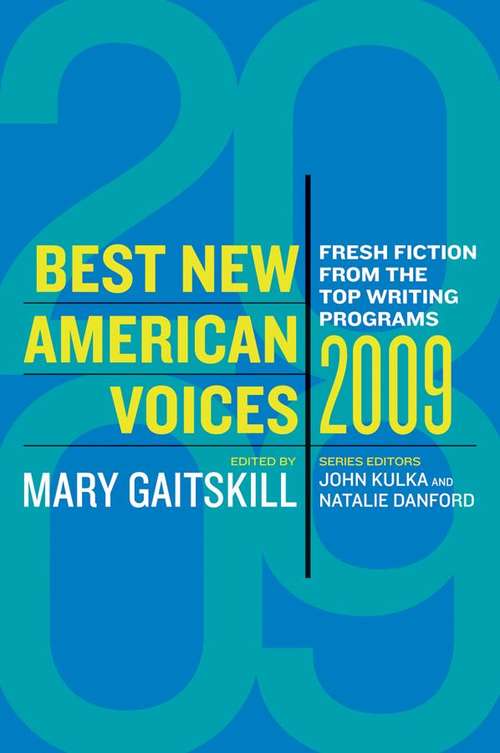 Book cover of Best New American Voices 2009
