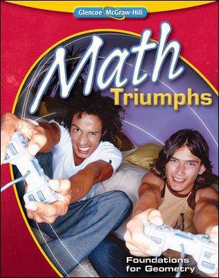 Book cover of Math Triumphs: Foundations for Geometry