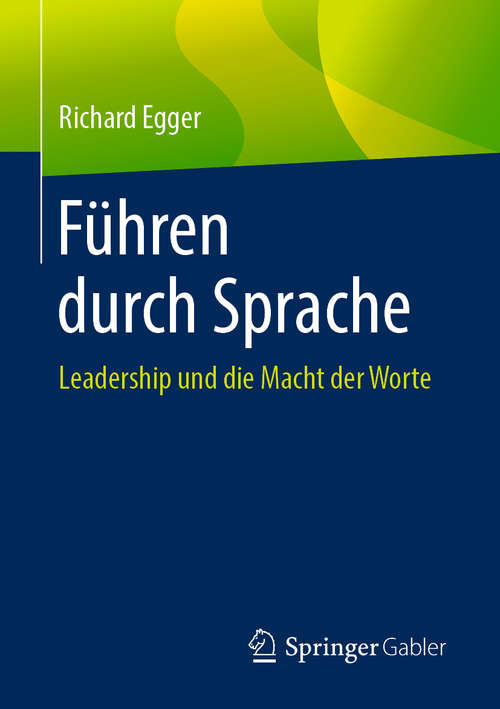 Book cover of Führen durch Sprache