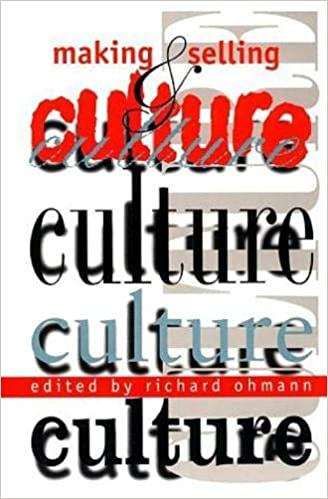 Book cover of Making and Selling Culture