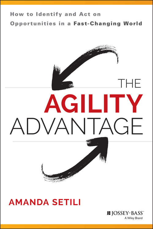 Book cover of The Agility Advantage