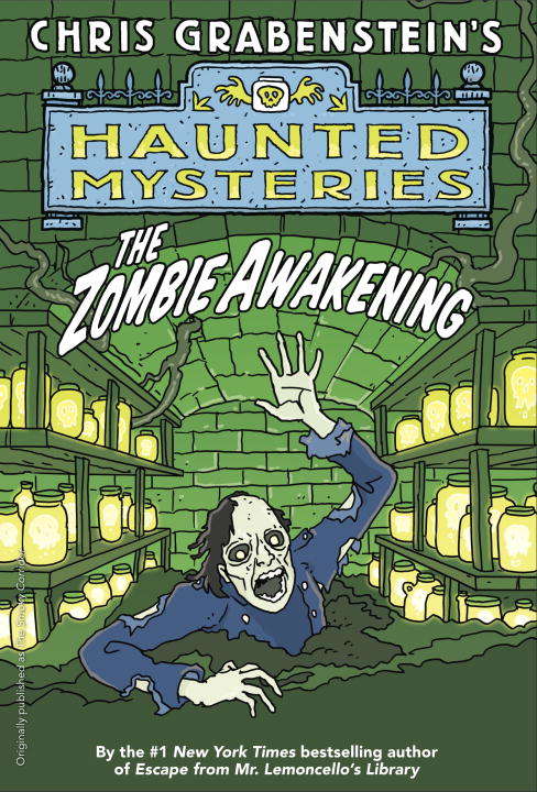Book cover of The Zombie Awakening (A Haunted Mystery #3)