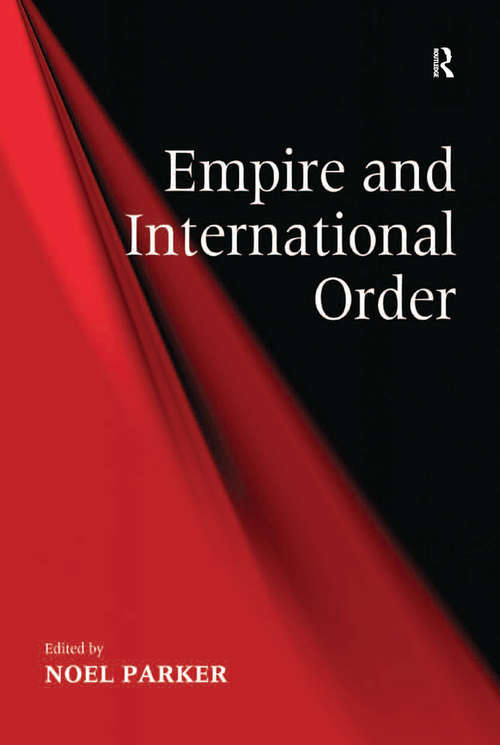 Book cover of Empire and International Order