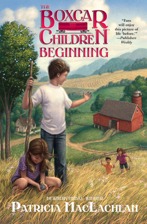 Book cover of The Boxcar Children Beginning