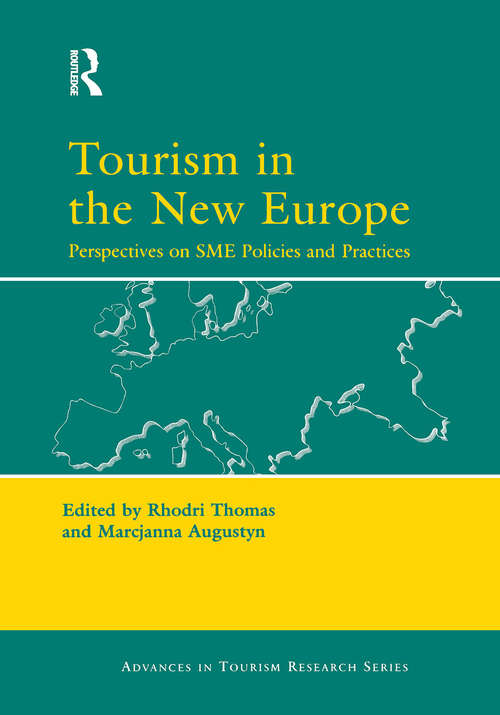 Book cover of Tourism in the New Europe