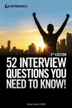 Book cover of 52 Job Interview Questions You Need to Know!