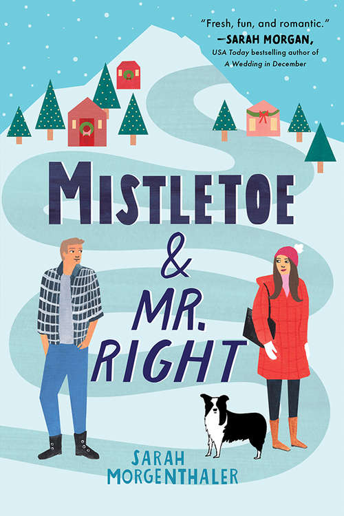 Book cover of Mistletoe and Mr. Right (Moose Springs, Alaska #2)
