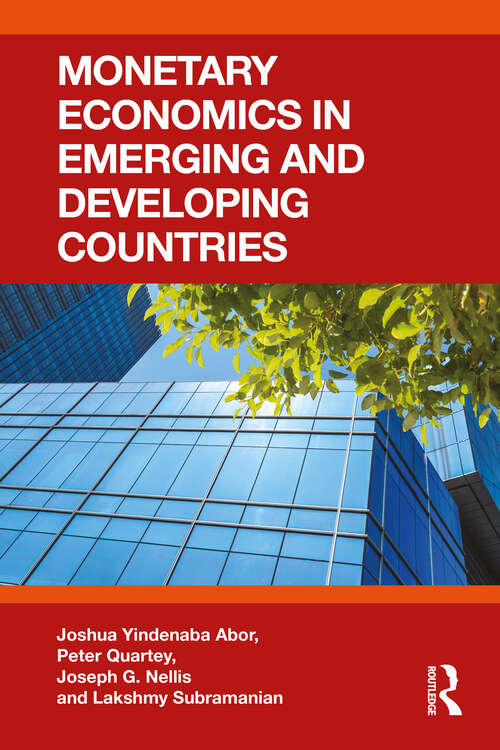 Book cover of Monetary Economics in Emerging and Developing Countries