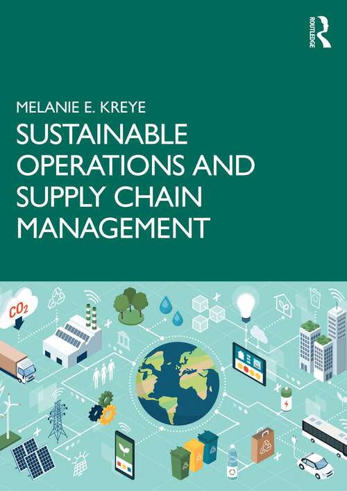Book cover of Sustainable Operations and Supply Chain Management