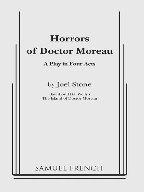 Book cover of Horrors of Dr. Moreau