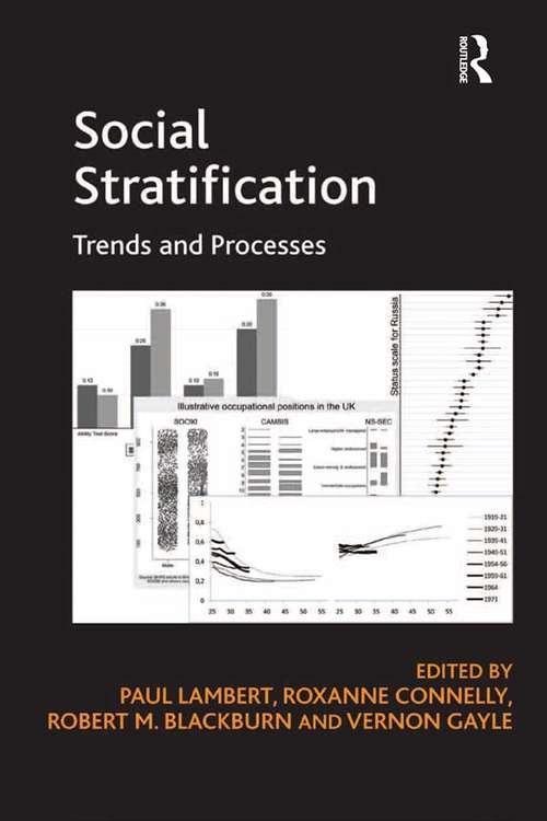 Book cover of Social Stratification: Trends and Processes