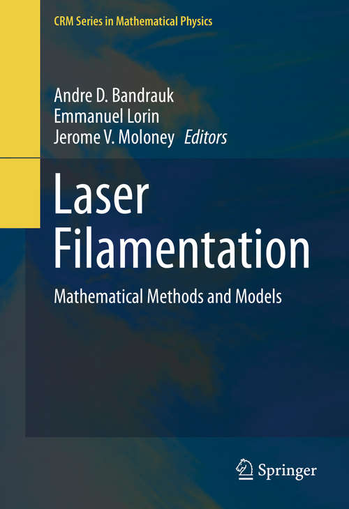 Book cover of Laser Filamentation