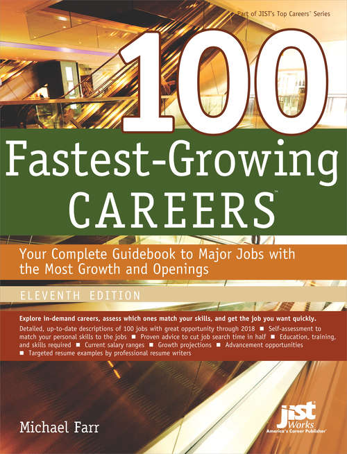 Book cover of 100 Fastest-Growing Careers