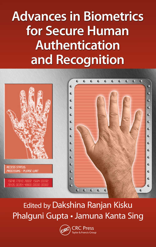 Book cover of Advances in Biometrics for Secure Human Authentication and Recognition
