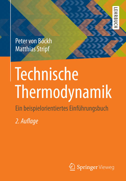 Book cover of Technische Thermodynamik