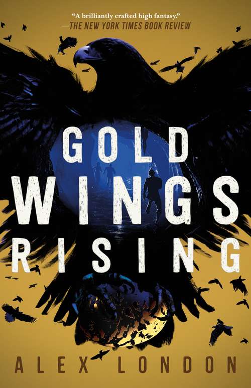 Book cover of Gold Wings Rising (The Skybound Saga #3)