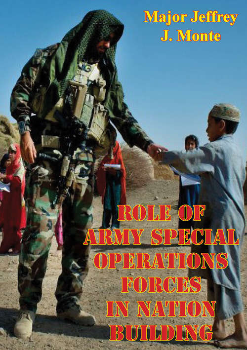 Book cover of Role Of Army Special Operations Forces In Nation Building