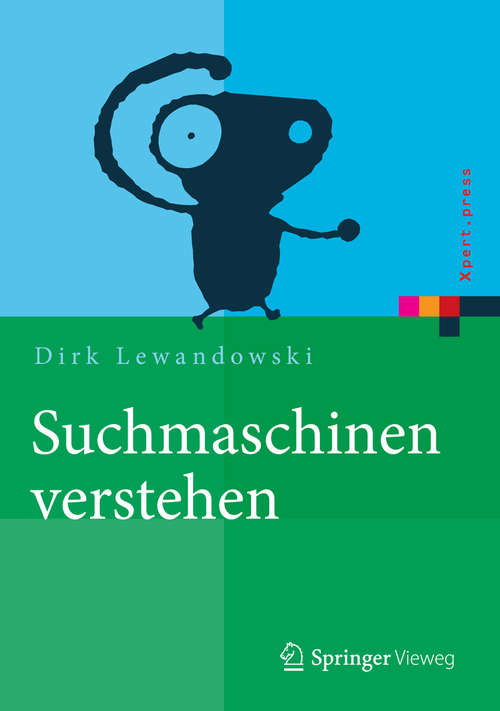 Book cover of Suchmaschinen verstehen