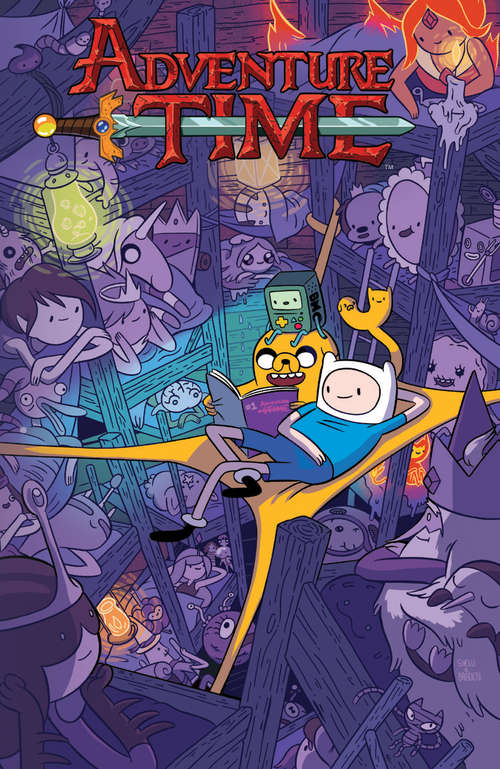 Book cover of Adventure Time Volume 8 (Planet of the Apes: 35 - 39)