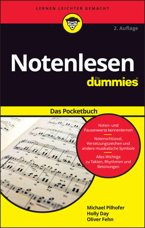 Book cover of Notenlesen für Dummies Das Pocketbuch (2. Auflage) (Für Dummies)