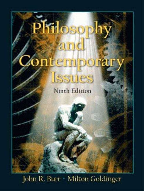 Book cover of Philosophy and Contemporary Issues