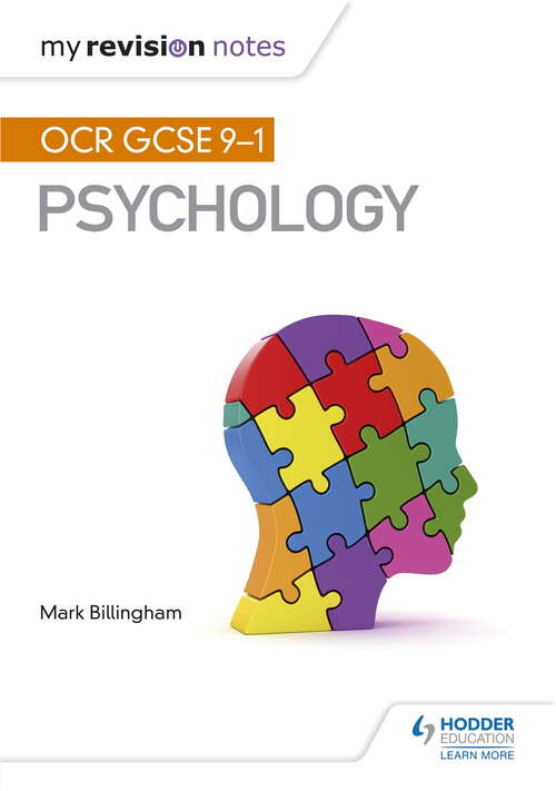 Book cover of My Revision Notes (9-1) Psychology: Ocr Gcse (9-1) Psychology Epub