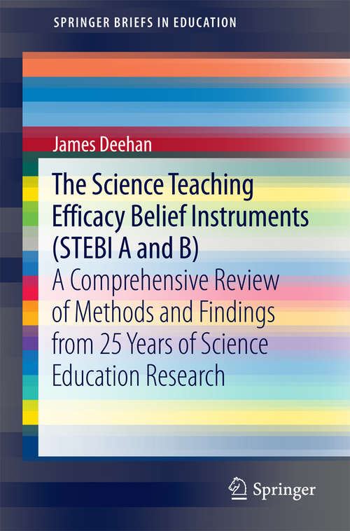 Book cover of The Science Teaching Efficacy Belief Instruments (STEBI A and B)