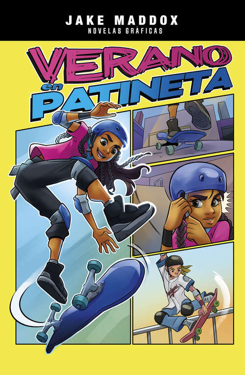 Book cover of Verano en Patineta (Jake Maddox Novelas Gráficas Ser.)