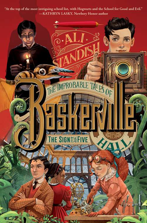 Book cover of The Improbable Tales of Baskerville Hall Book 2: The Sign of the Five (Improbable Tales of Baskerville Hall #2)