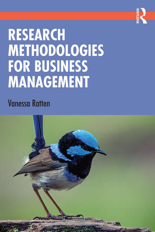 Book cover of Research Methodologies for Business Management