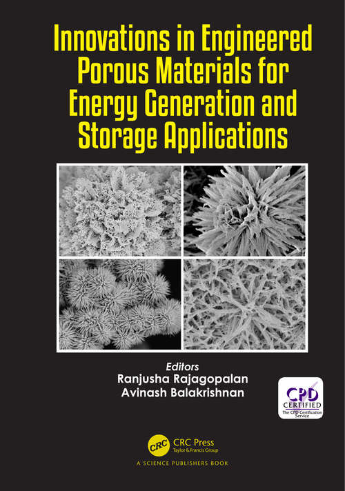 Book cover of Innovations in Engineered Porous Materials for Energy Generation and Storage Applications