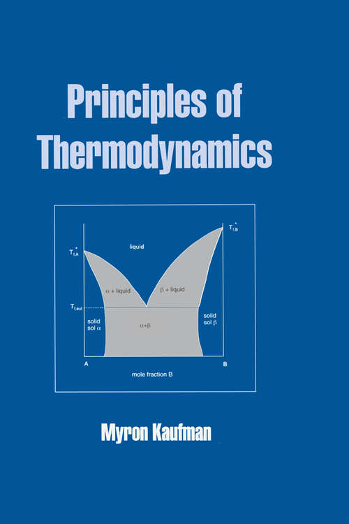 Book cover of Principles of Thermodynamics (1)