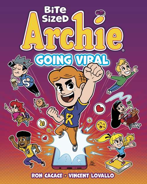 Book cover of Bite Sized Archie: Going Viral (Archie Graphic Novels #2)