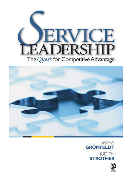 Book cover of Service Leadership: The Quest for Competitive Advantage