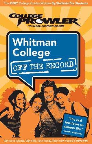 Book cover of Whitman College (College Prowler)