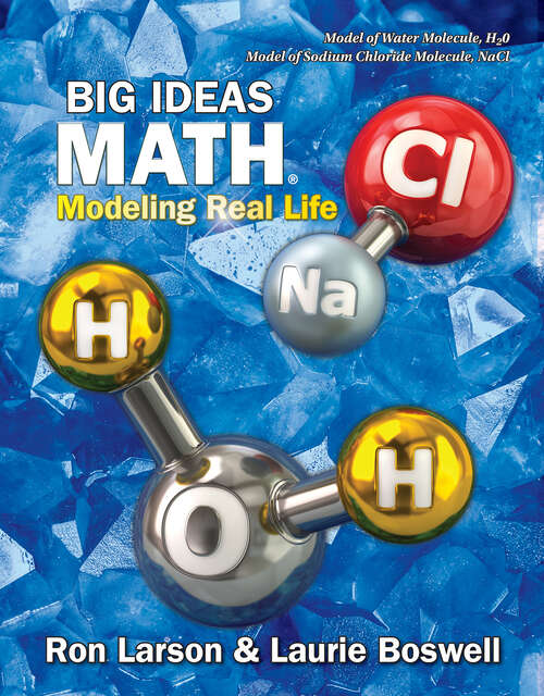 Book cover of Big Ideas Math Modeling Real Life 2021 South Carolina Grade 5