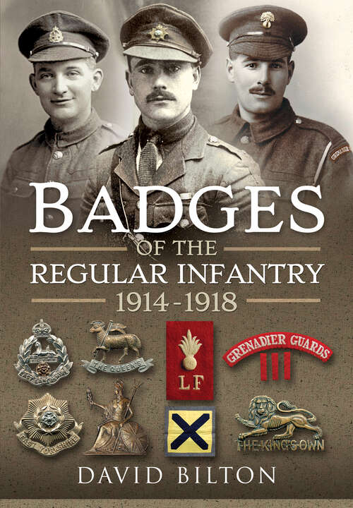 Book cover of Badges of the Regular Infantry, 1914–1918