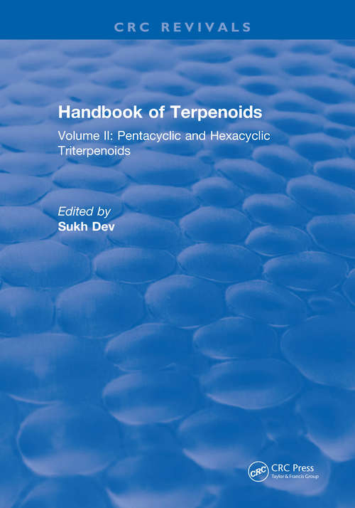 Book cover of Handbook of Terpenoids: Volume II