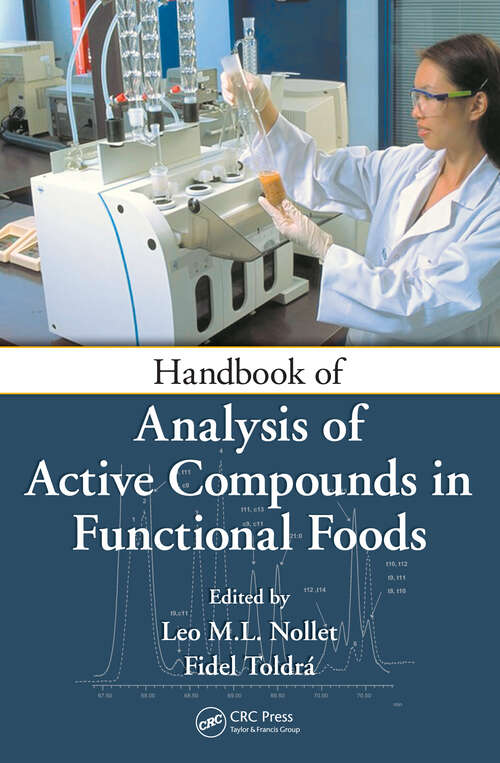 Book cover of Handbook of Analysis of Active Compounds in Functional Foods