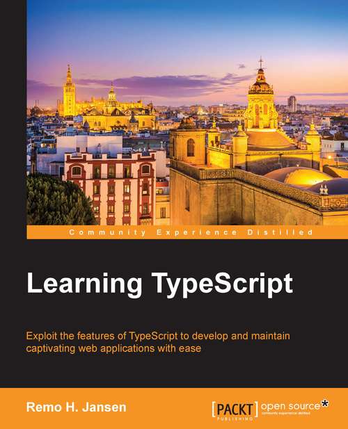 Book cover of Learning TypeScript