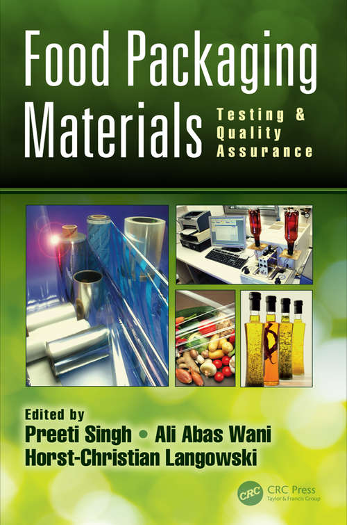 Book cover of Food Packaging Materials: Testing & Quality Assurance