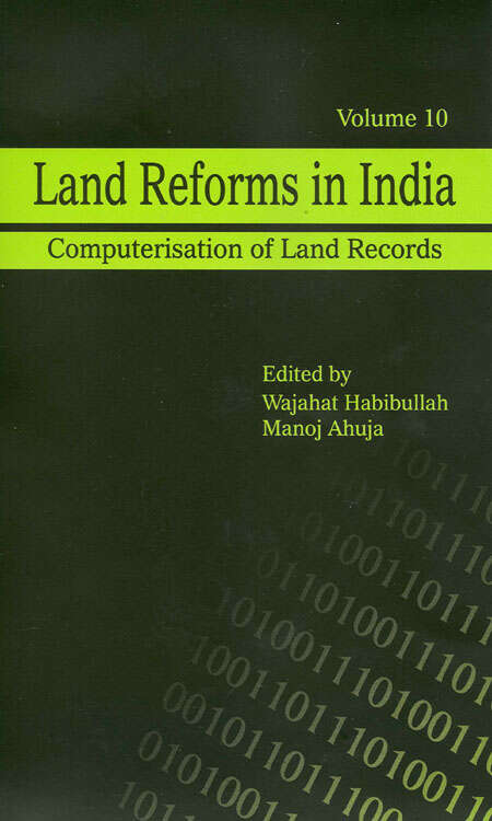 Book cover of Land Reforms in India: Computerisation of Land Records (First Edition) (Land Reforms in India series)