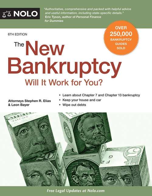 Book cover of New Bankruptcy,The