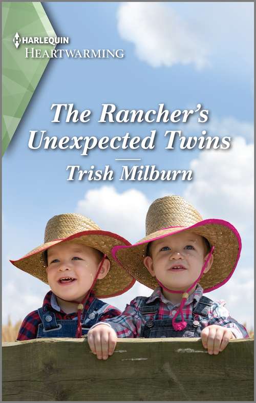 Book cover of The Rancher's Unexpected Twins: A Clean Romance (Jade Valley, Wyoming #1)