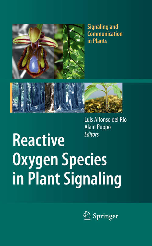 Book cover of Reactive Oxygen Species in Plant Signaling