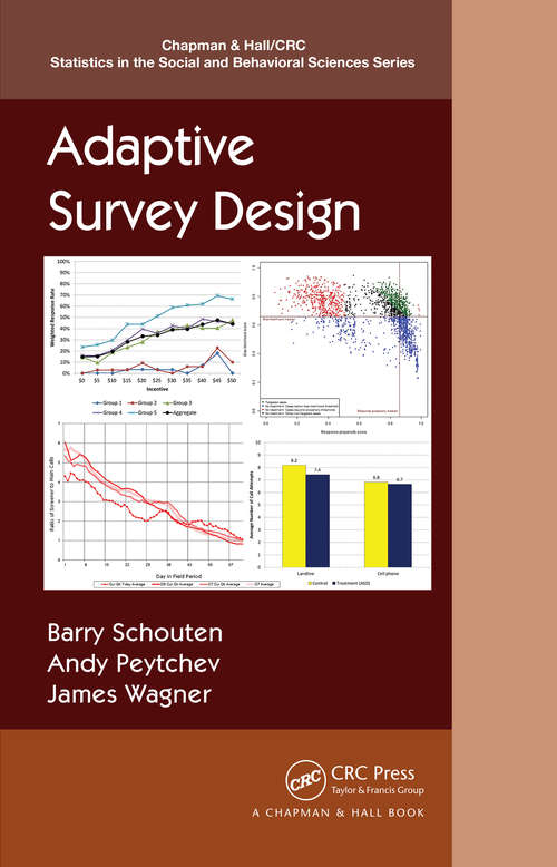 Book cover of Adaptive Survey Design (Chapman & Hall/CRC Statistics in the Social and Behavioral Sciences)